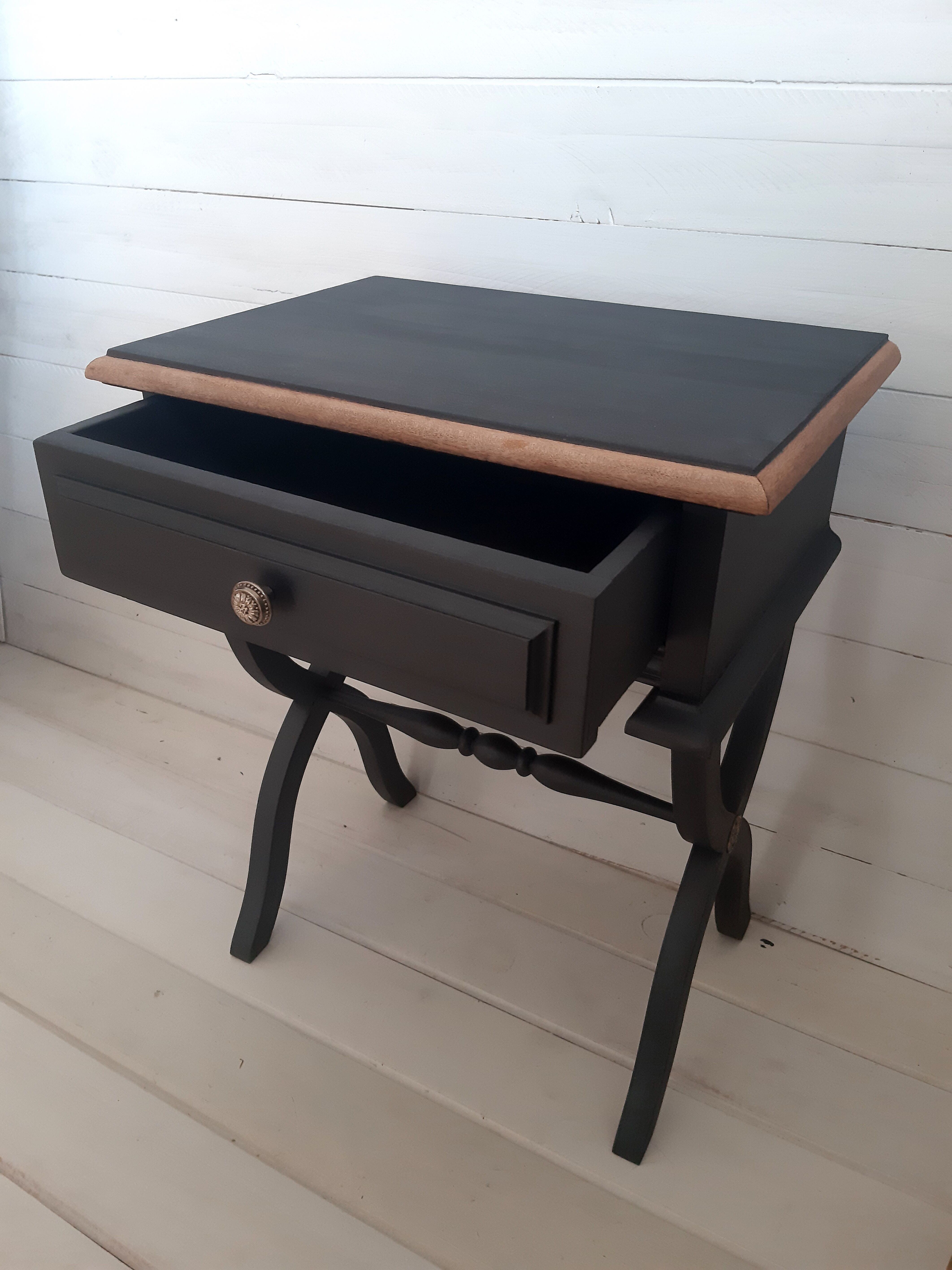 Empire style bedside table