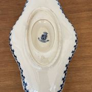 Ironstone sauce boat "Thistle" signed GIEN