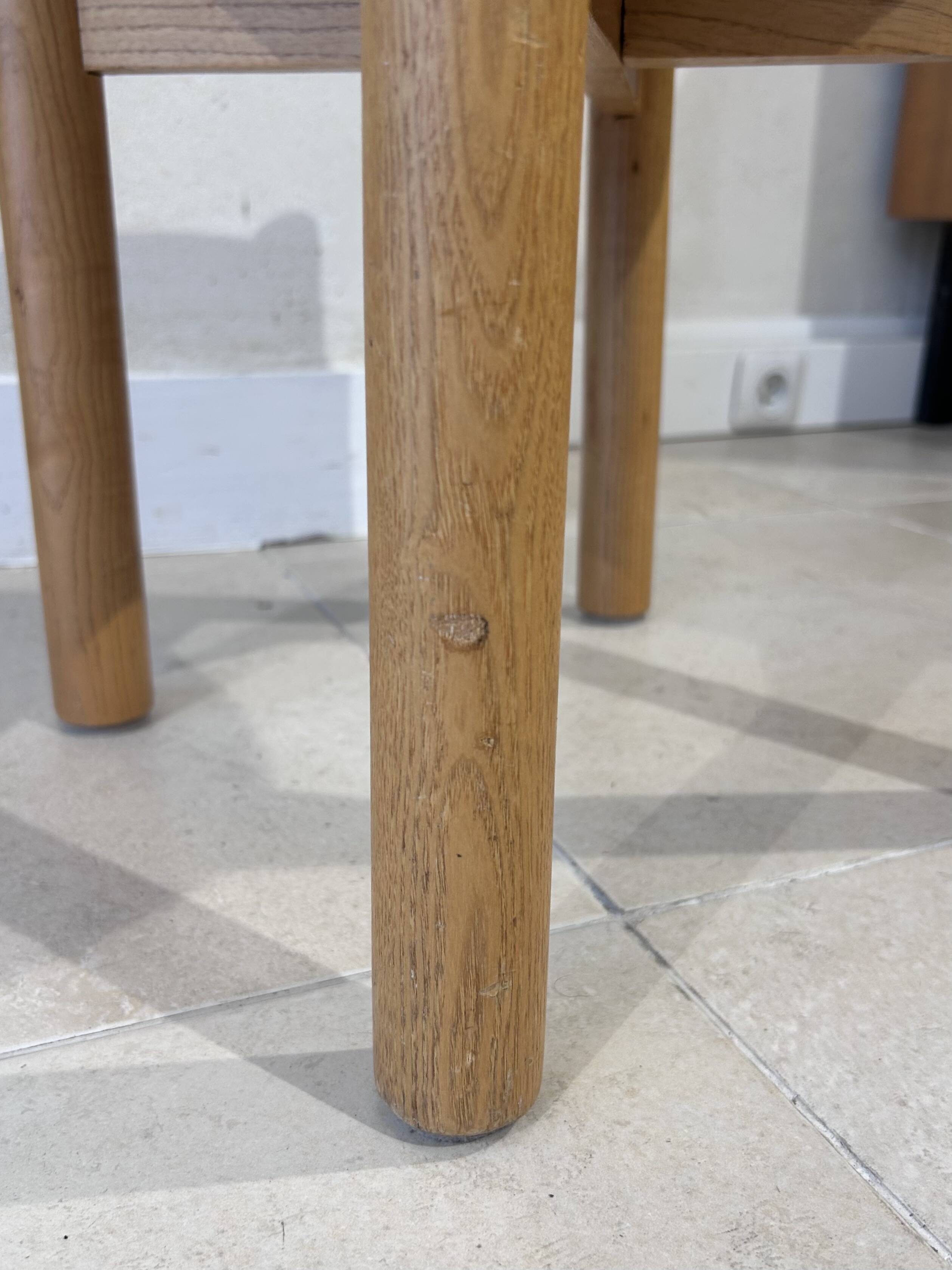 Tabouret « Meribel » par Charlotte Perriand circa 1960