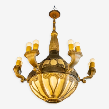 Art Nouveau chandelier