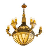 Art Nouveau chandelier