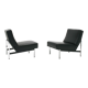 Paire de chauffeuses bar parallèle modèle 51 par Florence Knoll pour Knoll International 1960
