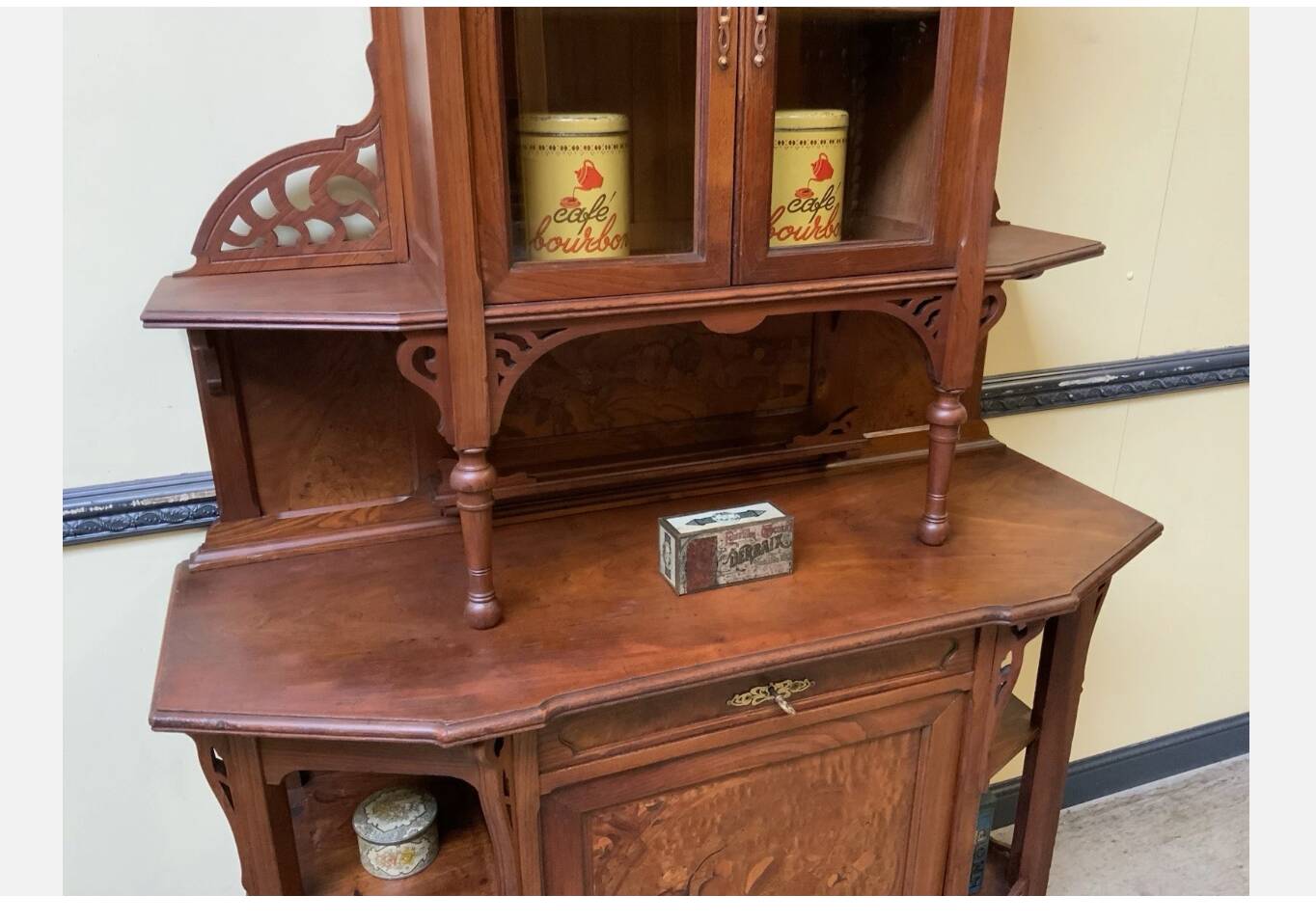 Antique - Buffet, Vertiko, Sideboard, Art Nouveau