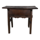 Antique Spanish Rustic Chestnut Side Table/Console, 18th Century