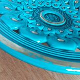 Verceram fruit bowl emerald green slip 37cm