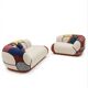 Modular 2-part sofa, vintage style