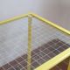 Giandomenico Belotti desk for Fly Line, yellow metal