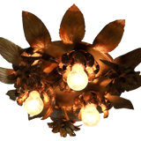 Vintage ceiling lamp ceiling lamp willy daro flower flower lamp