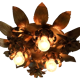 Vintage ceiling lamp ceiling lamp willy daro flower flower lamp