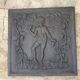 Old fireplace plate
