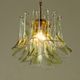 La Murrina brass and Murano glass chandelier, 1970s