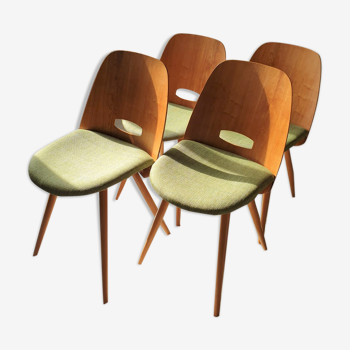 Ensemble de 4 chaises Lollipop Frantisek Jirak