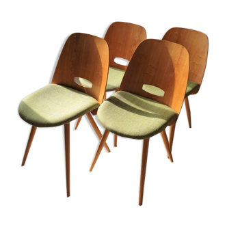 Ensemble de 4 chaises Lollipop Frantisek Jirak