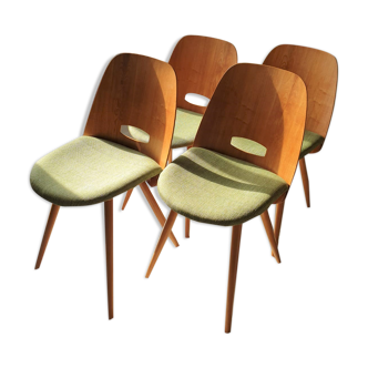 Set of 4 chairs Lollipop Frantisek Jirak