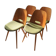 Ensemble de 4 chaises Lollipop Frantisek Jirak