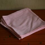 Lot de 4 serviettes rose