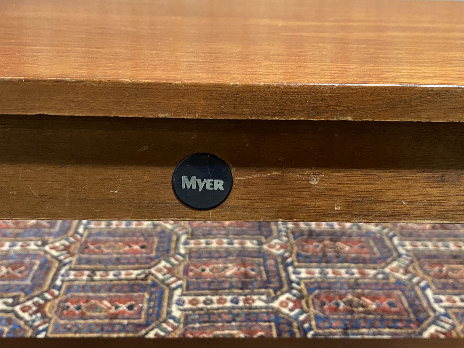 Teak coffee coffee table - 70s