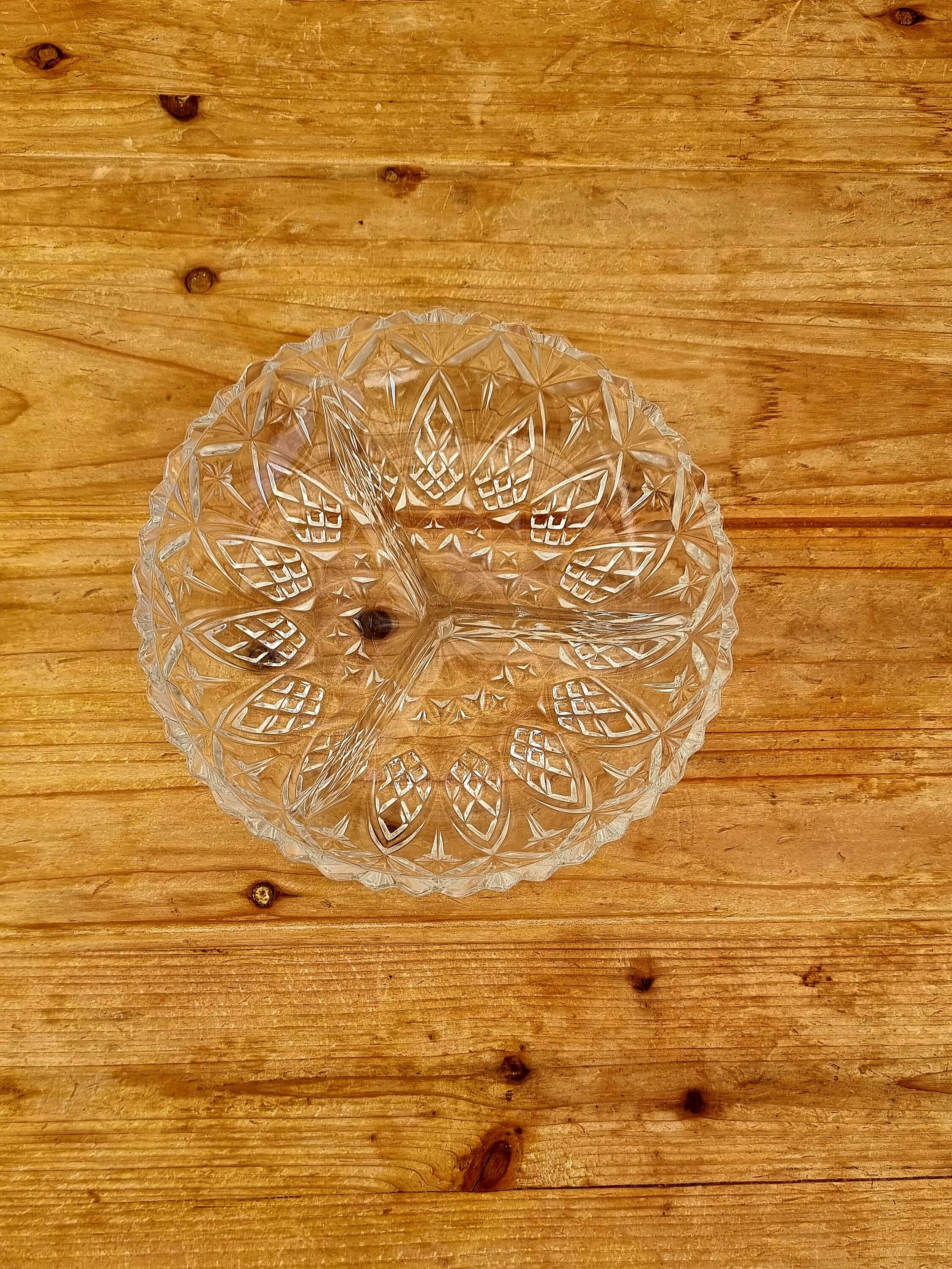 3-compartment appetizer dish