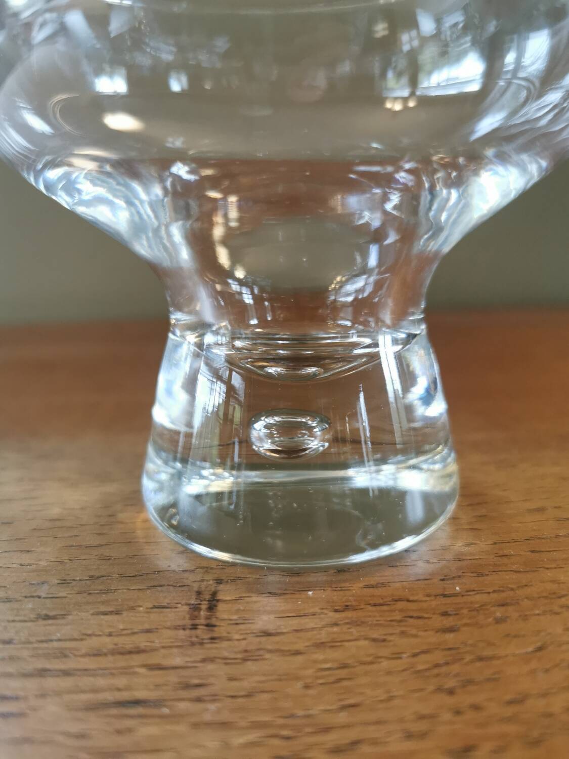 Set of 8 vintage bubble glasses