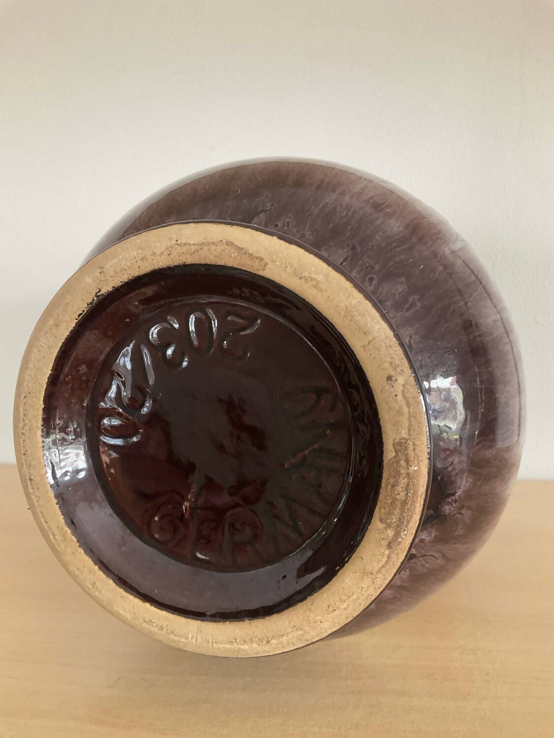 Vintage West Germany vase from the 70s