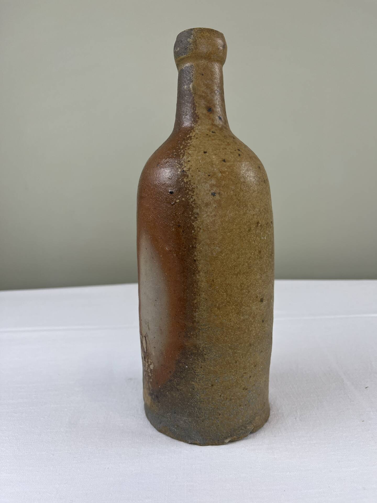 Bouteille en grès flammé XIXème