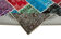 Handwoven anatolian contemporary 206 cm x 305 cm multicolor patchwork carpet