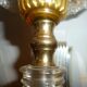 Lot of 2 sconces resin 1960 70 granitee