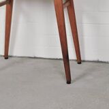 Beige high vintage stool