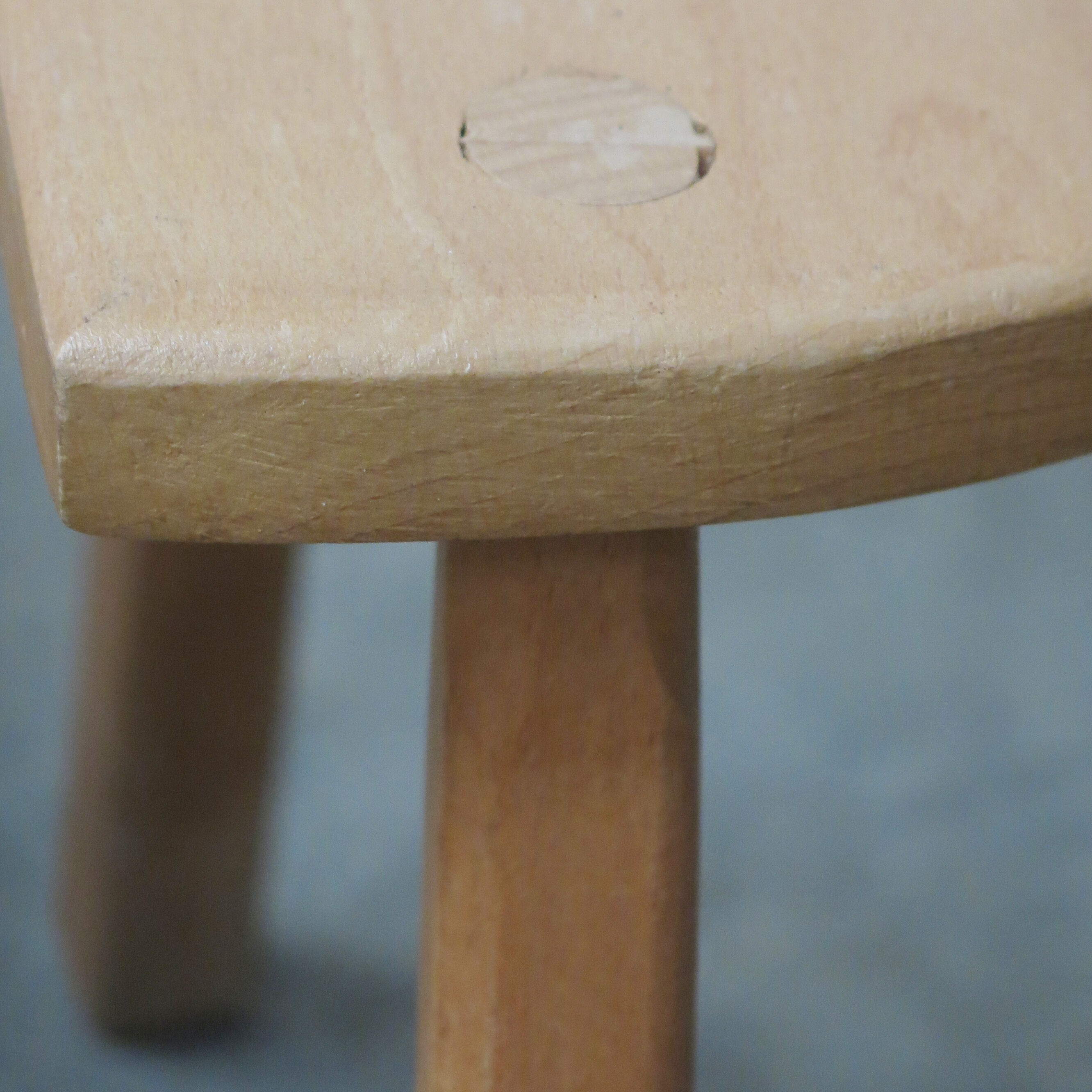 Duo of tripod stools