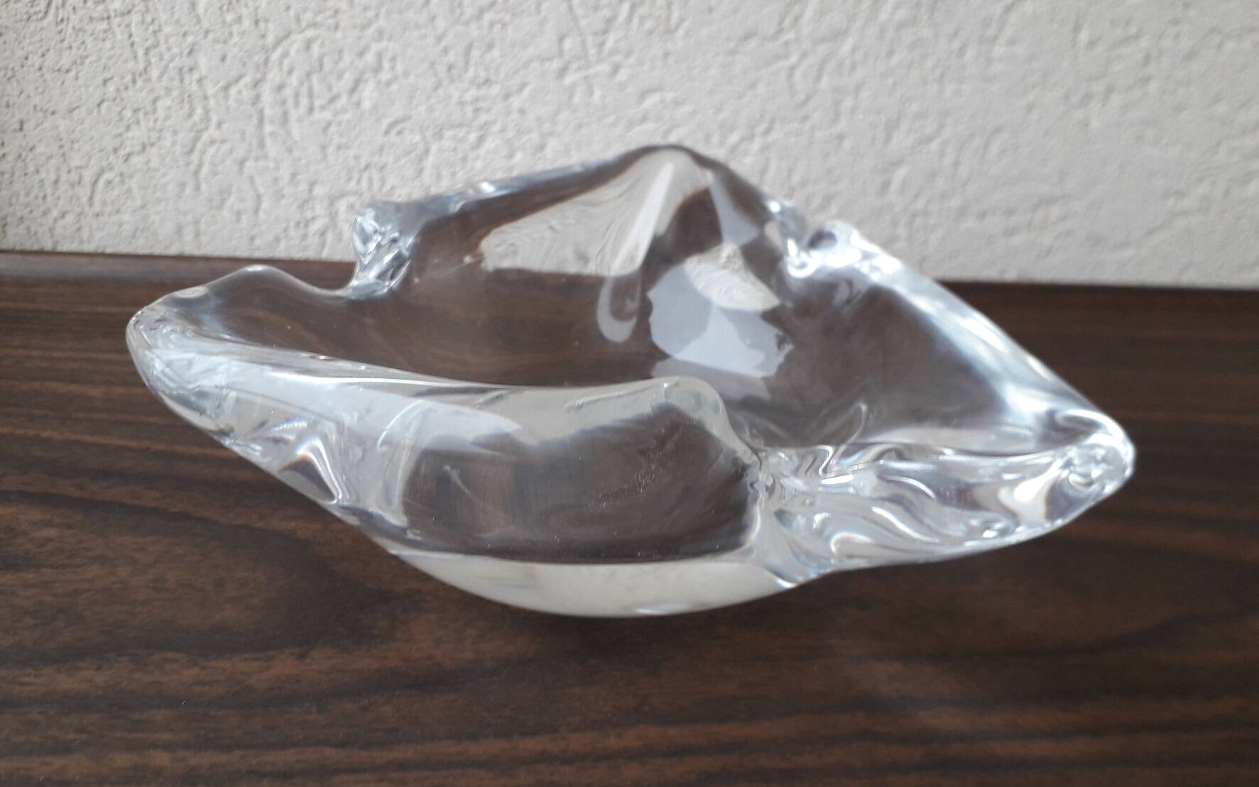 Schneider crystal ashtray