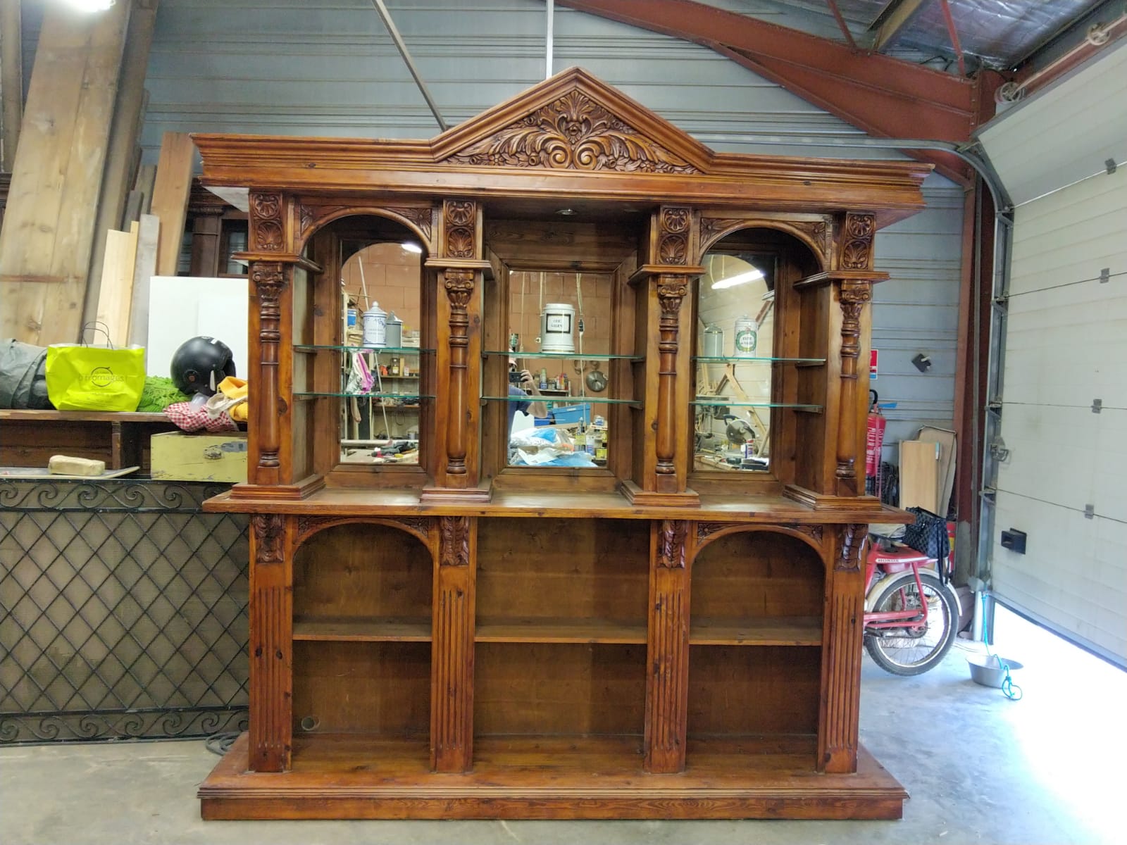 Pharmacy/library furniture