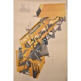 Double sided educational print