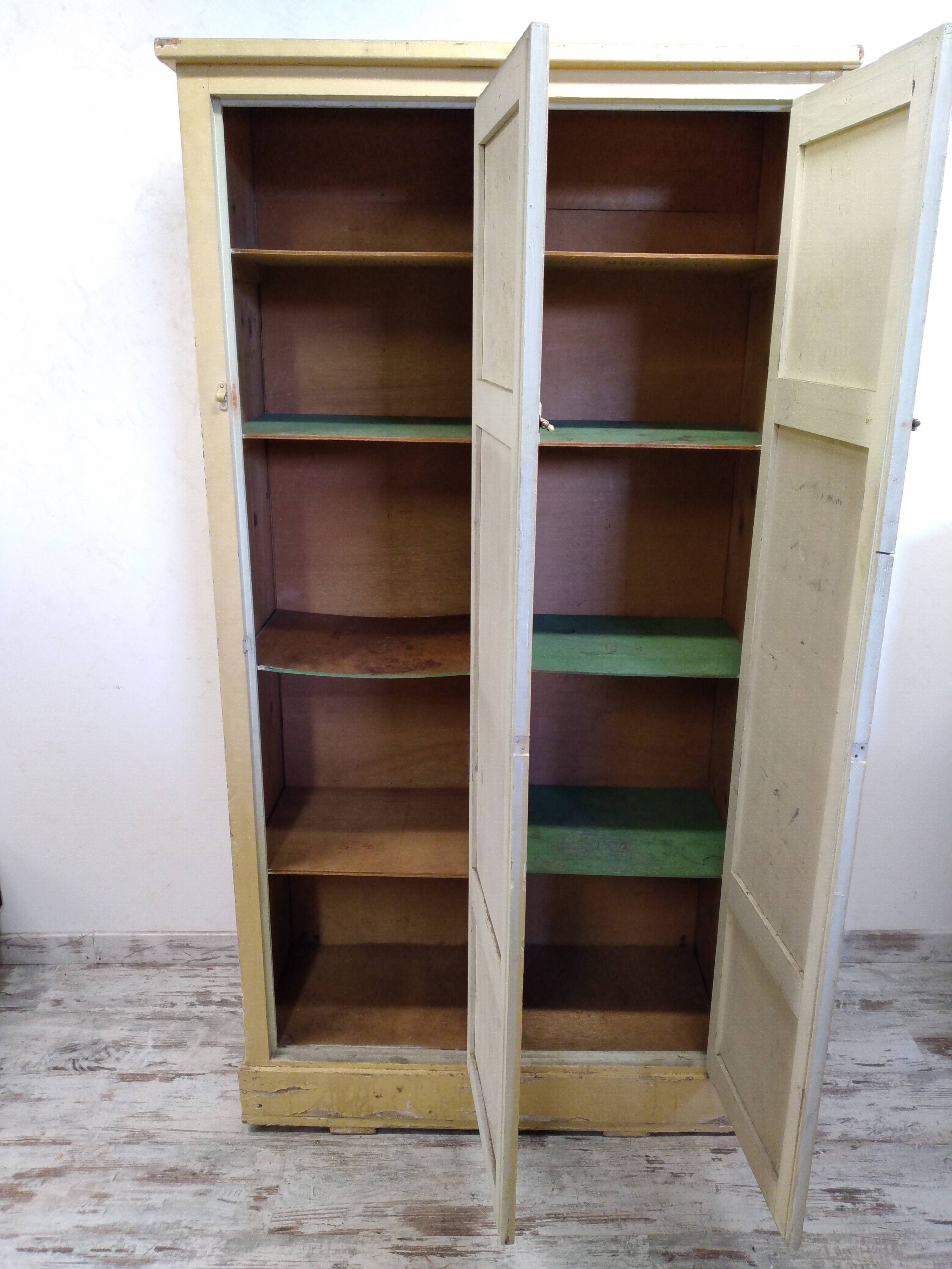 Old wooden locker