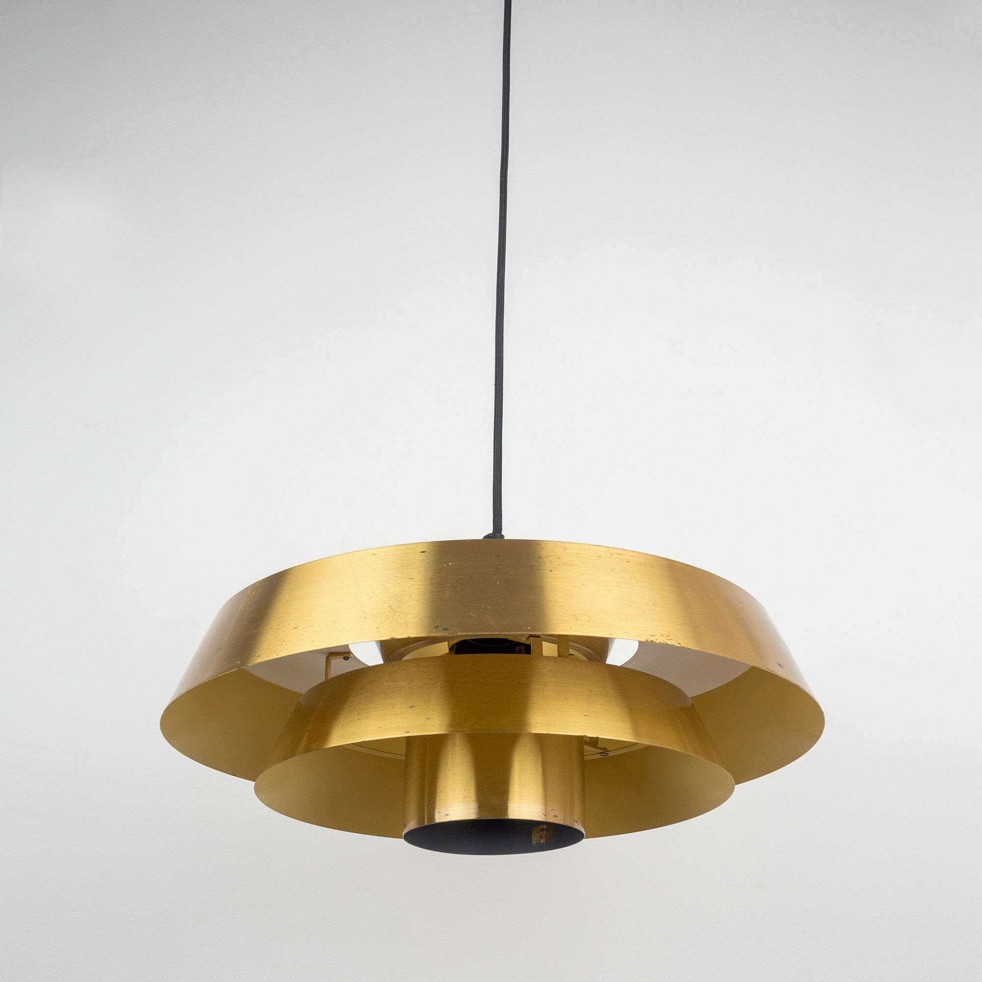 Danish pendant lamp Nova by Jo Hammerborg, Fog og Morup, Denmark, 1963