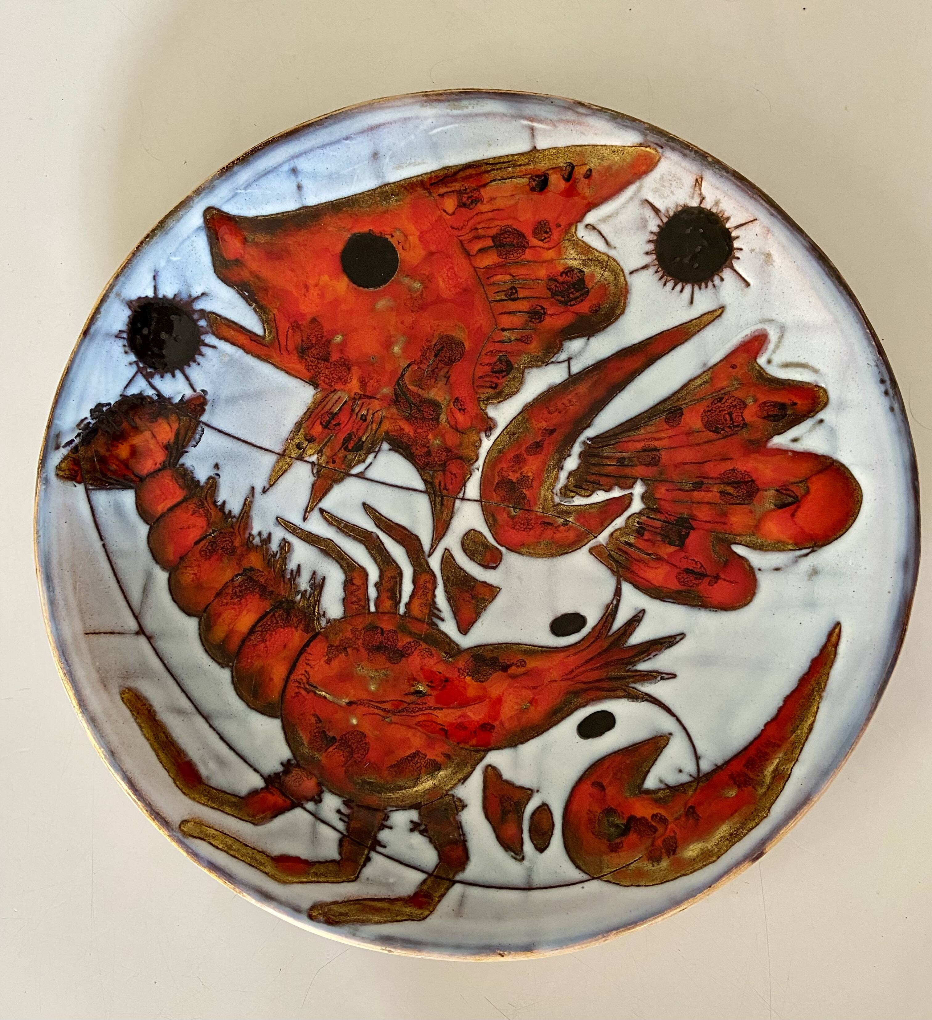 Vallauris dish by Monique Brunner