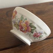 Vintage petit bol ancien au décor floral