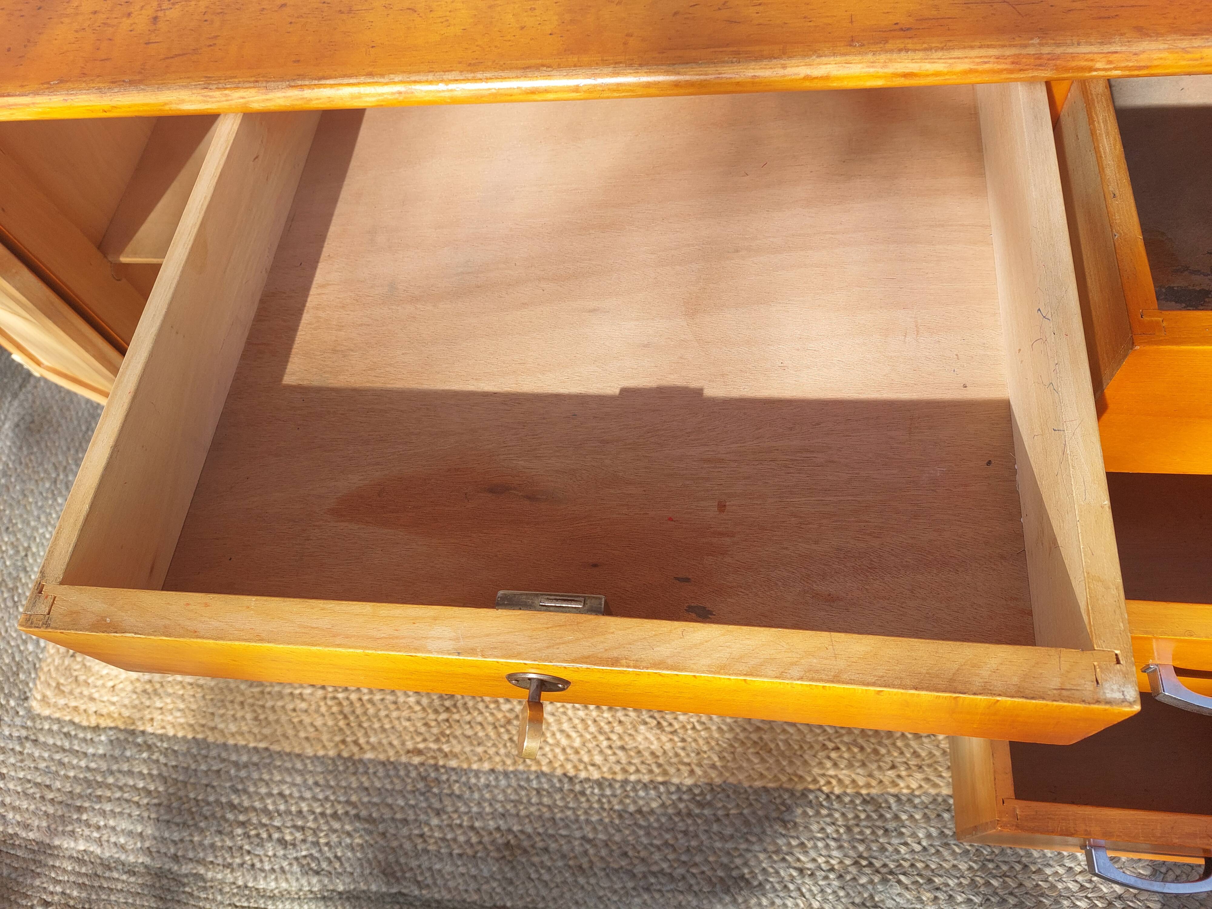 Vintage schoolmaster's desk