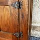 American icebox in oak and zinc – early 20th century