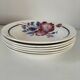 6 antique deep plates K & G Lunéville – Régine model, 1960s
