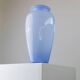 Vintage blue Murano glass vase - Italy 1970s - Flower vase, double glass, timeless shape - Elegant retro decoration, gift idea