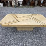 Travertine coffee table from the 70s/80s.