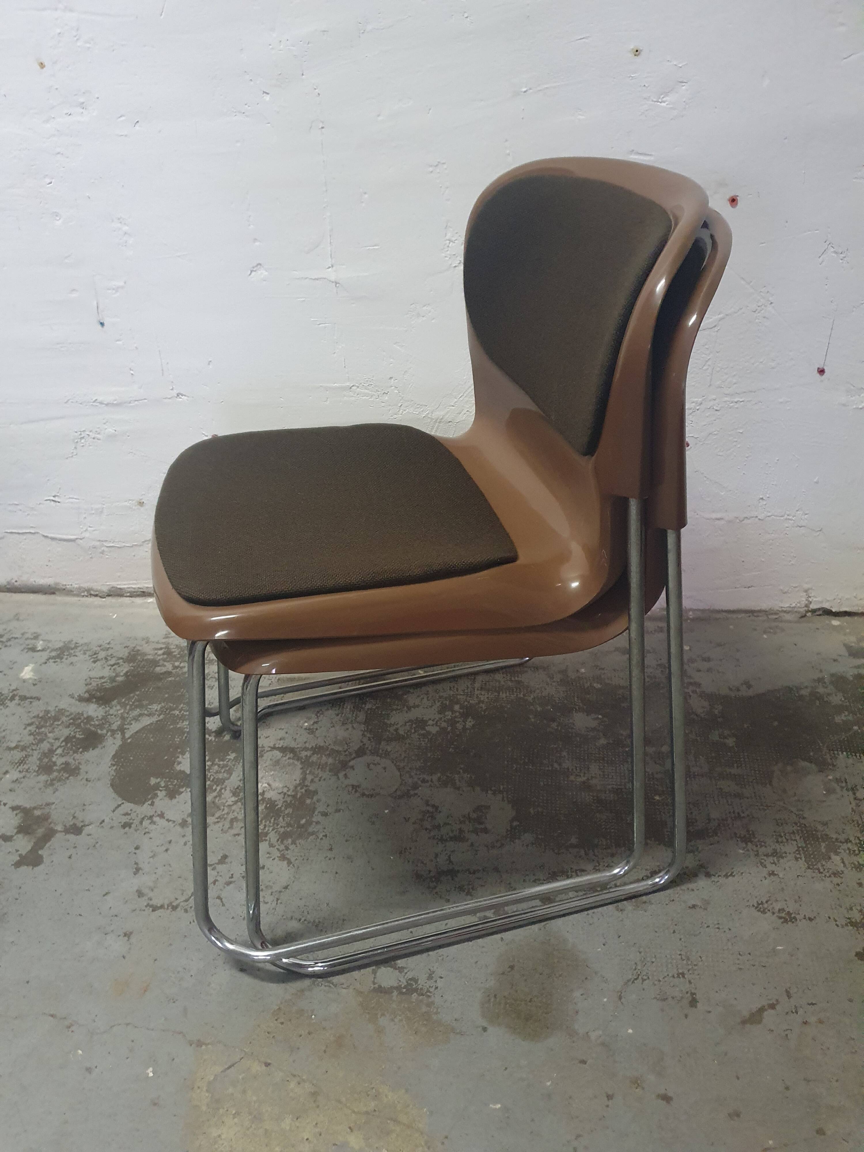 Pair of Drabert chairs designed by Gerd Lange