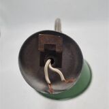 Enameled sheet metal wall light