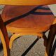 Series of 3 chairs bistrot bauhmann - vintage