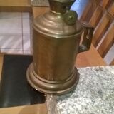 Lampe pigeon hirondelle en laiton