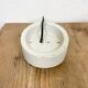 Vintage White Porcelain Wall Light, 1970s