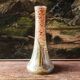 Vase soliflore en verre émaillé, Legras