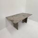 Mid-century modern granite dining table , 1970s