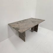 Mid-century modern granite dining table , 1970s