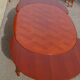 Table ovale avec rallonges, style Louis XV